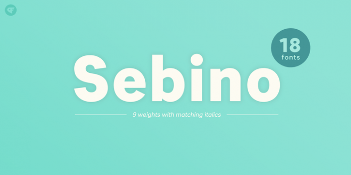 Sebino Font Family Sebino Font Family