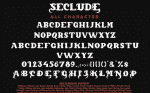 Seclude - Blackletter Font