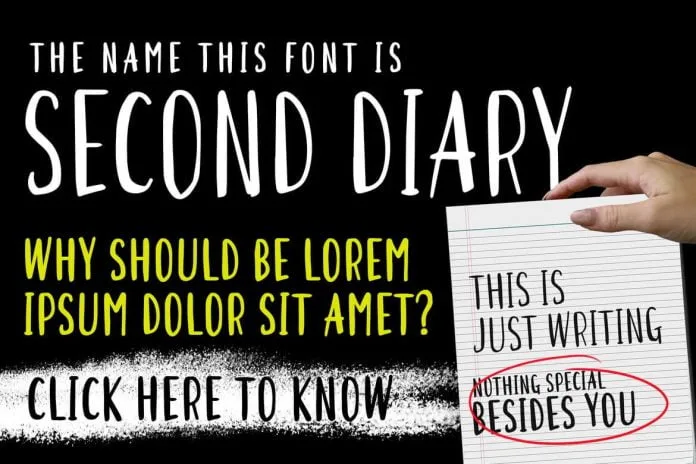 Second Diary