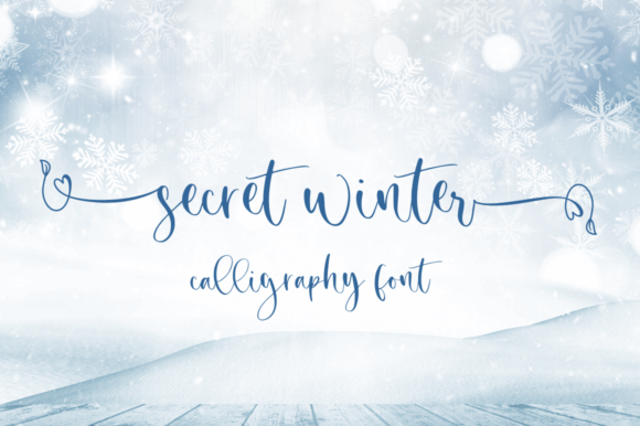 Secret Winter font