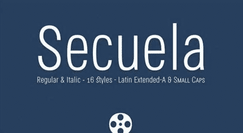 Secuela Sans Serif Font Family