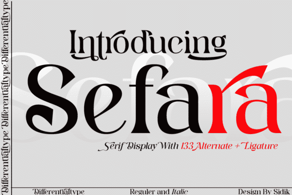 Sefara Font