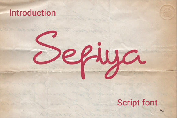 Sefiya Font