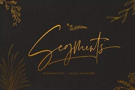 Segments Font