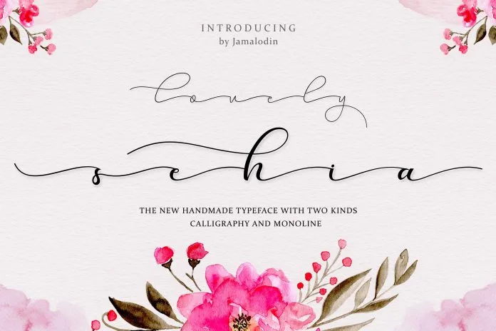 Sehia Script Font