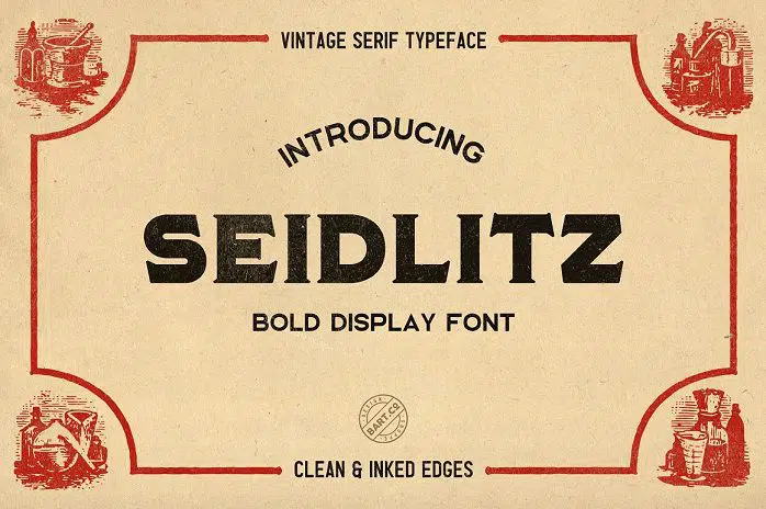 Seidlitz Typeface Font Seidlitz Typeface Font