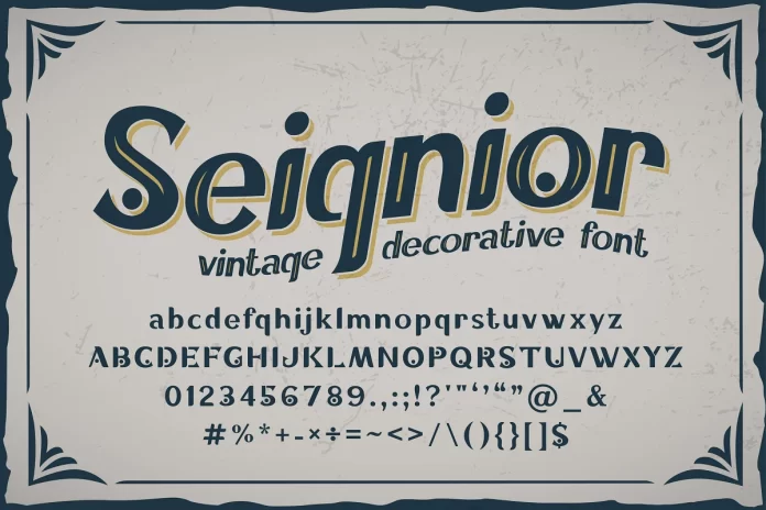 Seignior Font