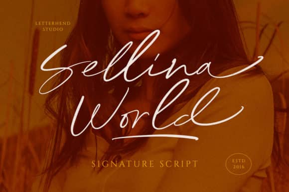 Sellina World Font