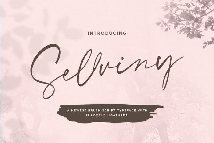 Sellviny - Handwritten Font
