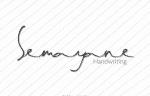 Semayane - Natural Handwritten Script Font