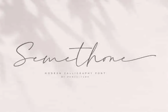 Semethone Font