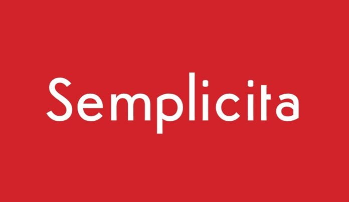 Semplicità Modern Font