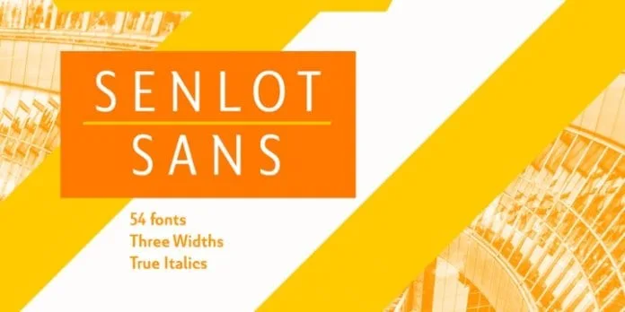 Senlot Sans Font Family