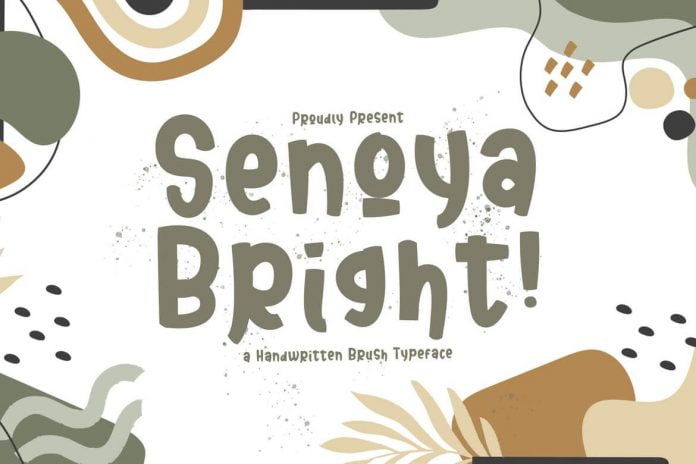 Senoya Bright Font