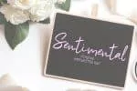 Sentimental Script Font Family
