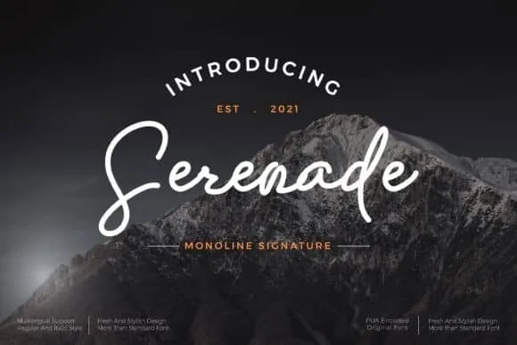 Serenade Font