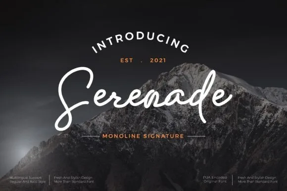 Serenade Font
