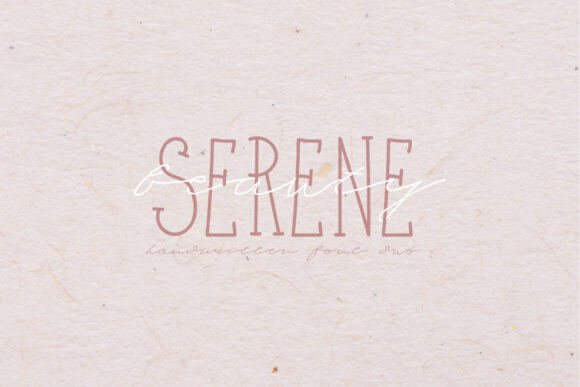 Serene Beauty Font
