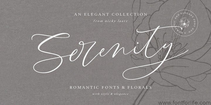 Serenity Font