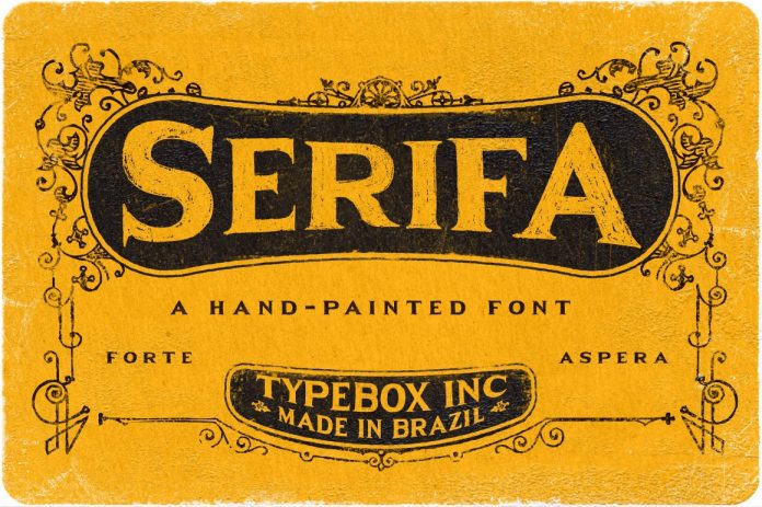Serifa Typeface
