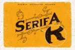 Serifa Typeface