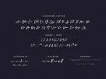 SevenDay Signature Font