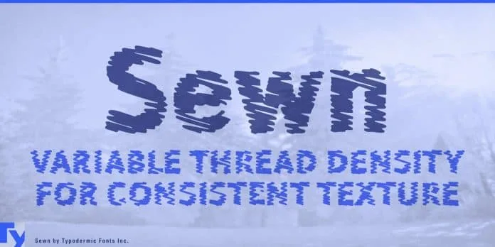 Sewn Font