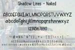 Shadow Lines Font