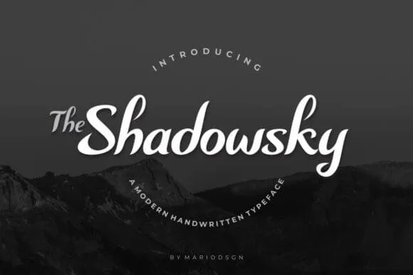 Shadowsky Font