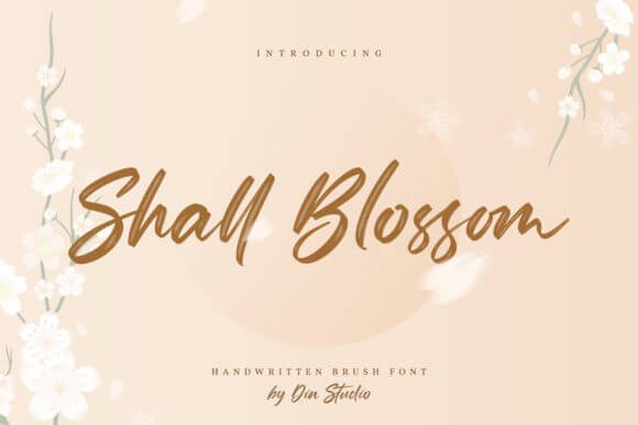 Shall Blossom Font