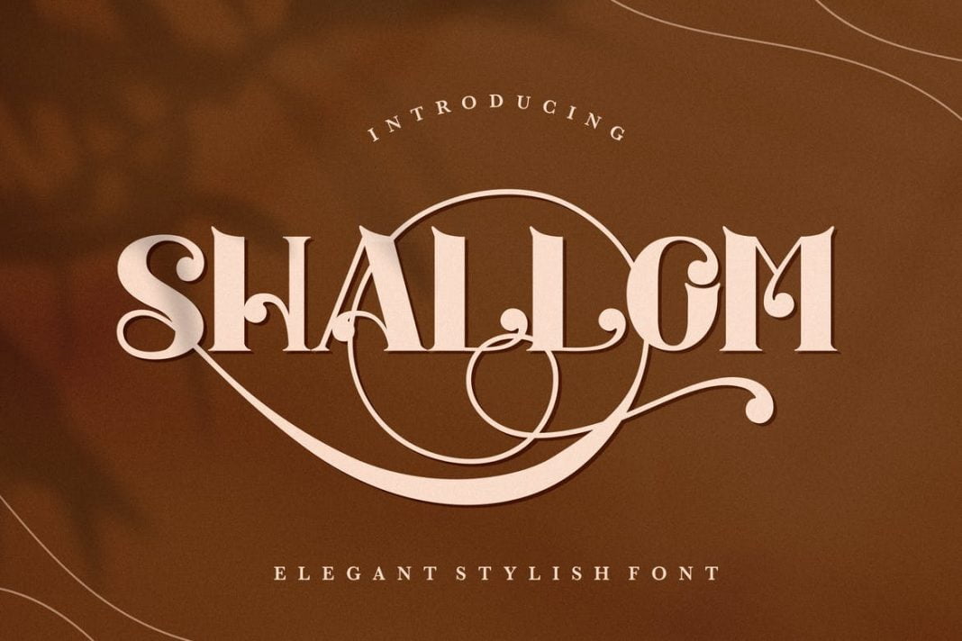 Shallom - Elegant Stylish Serif Font