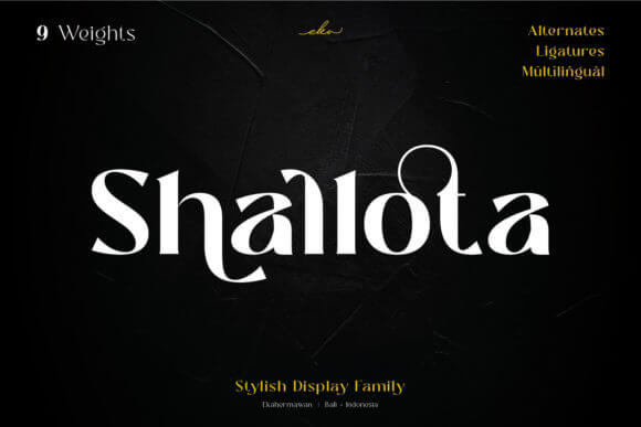Shallota Font