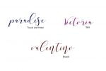 Shania Sweet Calligraphy Font