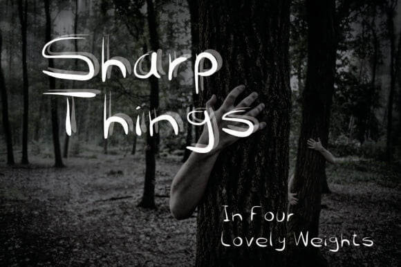 Sharp Things Font