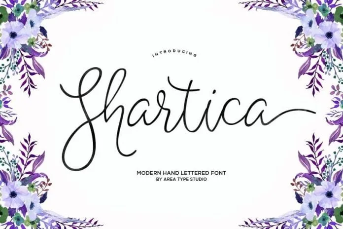 Shartica Script Font
