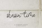Shasine Time Font