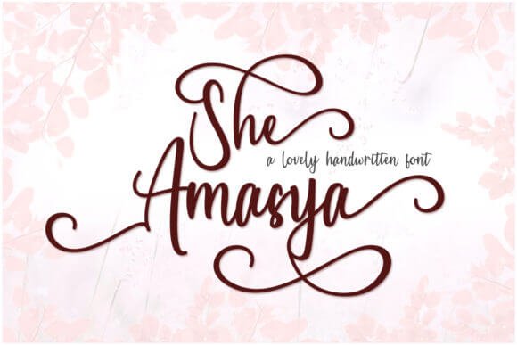 She Amasya Font