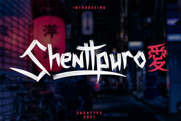 Shenttpuro Font