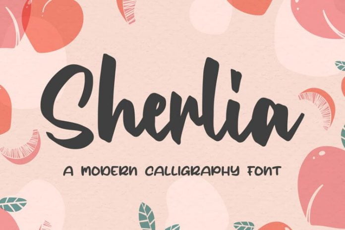 Sherlia - a Modern Calligraphy Font