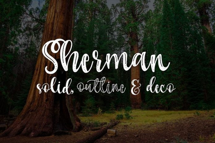 Sherman Trio Font