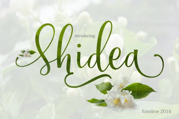 Shidea Font