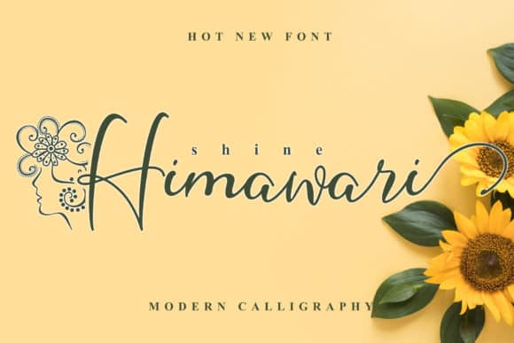 Shine Himawari Font