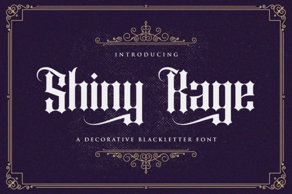 Shiny Kage Font