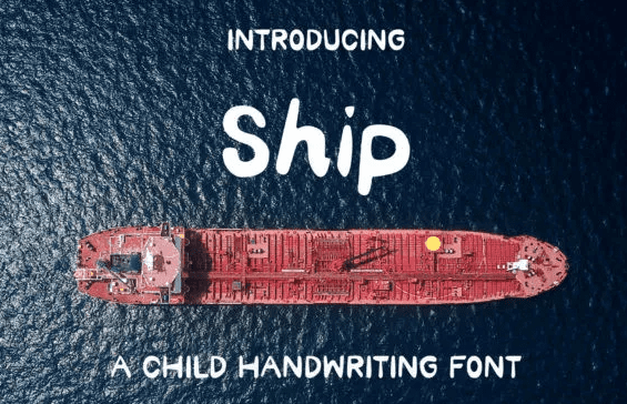 Ship Font