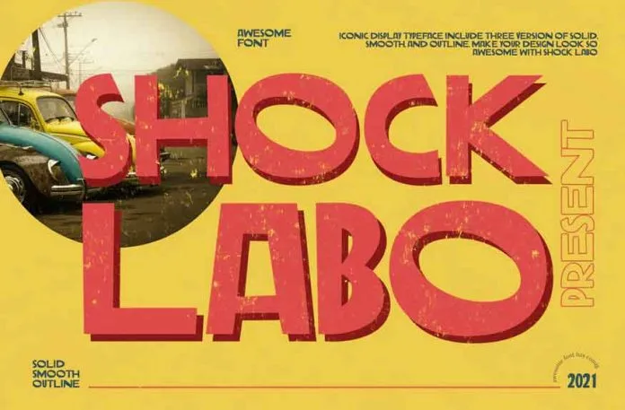 Shock Labo Family Font
