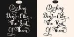 Shocking Script Font Family