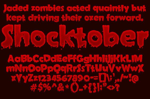 Shocktober Font