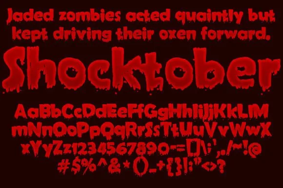 Shocktober Font
