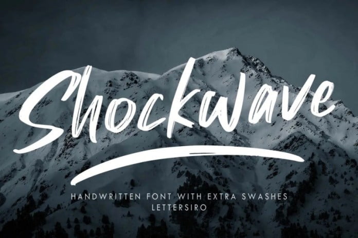 Shockwave Font