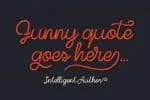 Shoelaces Font